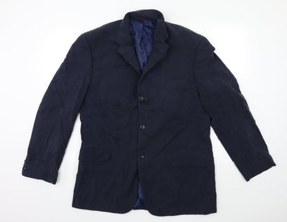 Mens UK Size 42 Marks and Spencer Regular Blue Suit Jacket