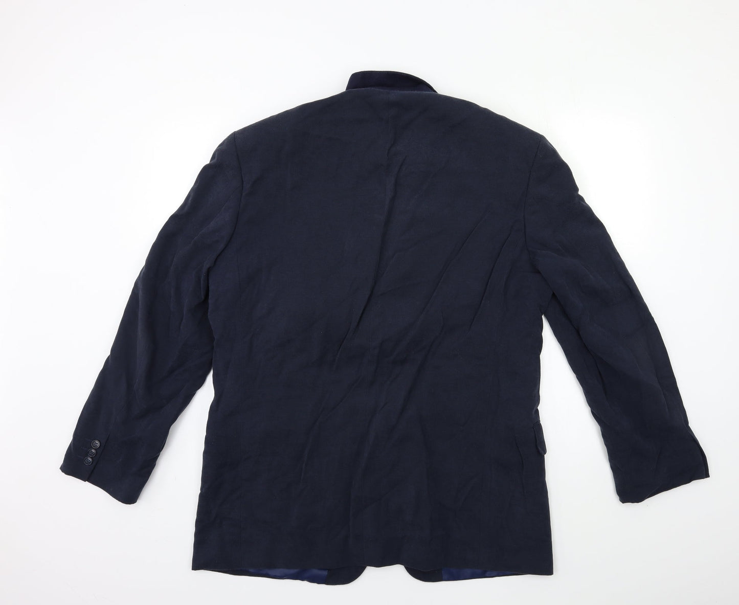 Mens UK Size 42 Marks and Spencer Regular Blue Suit Jacket