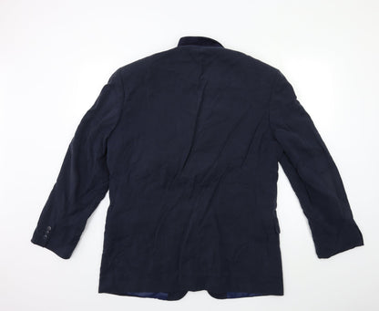 Mens UK Size 42 Marks and Spencer Regular Blue Suit Jacket