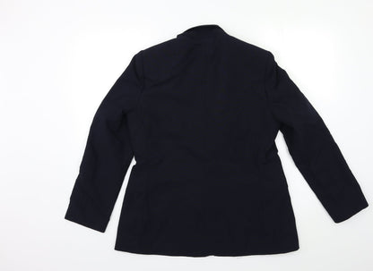 Womens UK Size 14 Marks and Spencer Regular Blue Suit Jacket