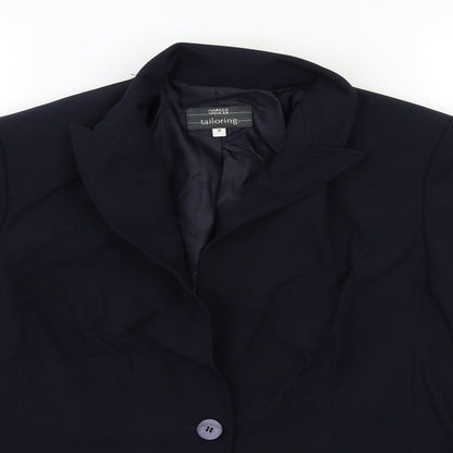 Womens UK Size 14 Marks and Spencer Regular Blue Suit Jacket