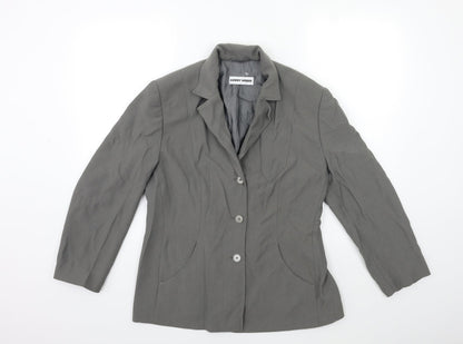 Gerry Weber Womens Grey   Jacket Blazer Size 14