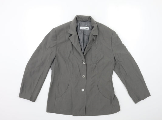 Gerry Weber Womens Grey   Jacket Blazer Size 14