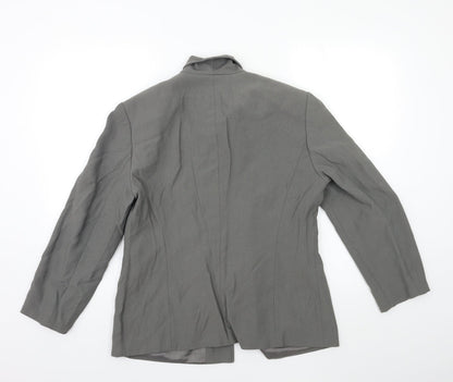 Gerry Weber Womens Grey   Jacket Blazer Size 14