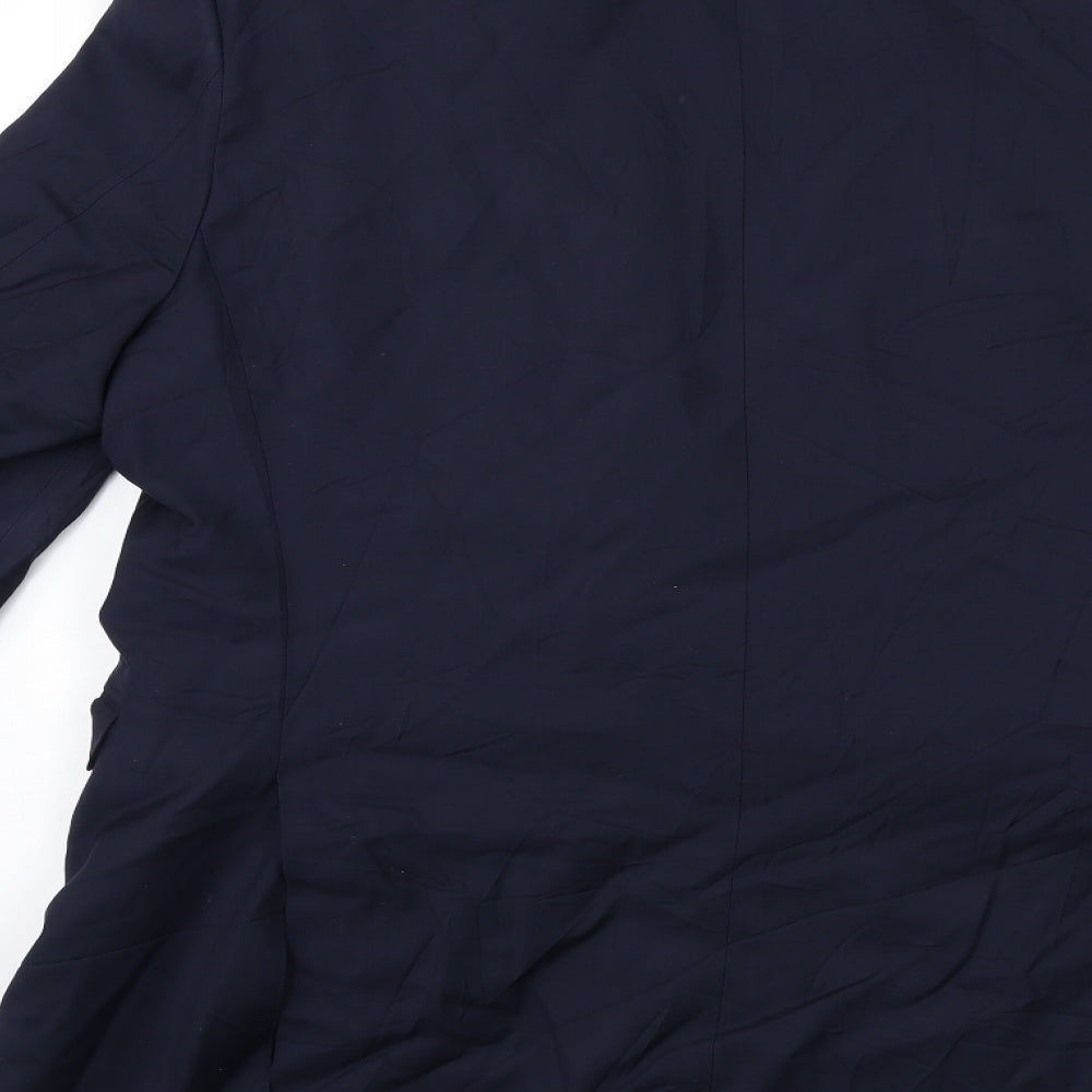 Mens UK Size 42 Preworn Regular Blue Suit Jacket