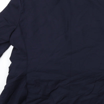 Mens UK Size 42 Preworn Regular Blue Suit Jacket
