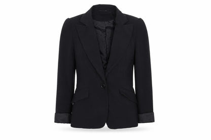 Womens UK Size 8 Atmosphere Regular Black Blazer