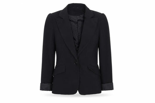 Womens UK Size 8 Atmosphere Regular Black Blazer
