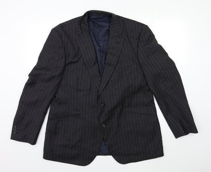 Mens UK Size 44 Impressions Regular Grey Suit Jacket