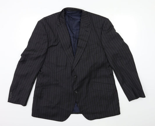 Mens UK Size 44 Impressions Regular Grey Suit Jacket