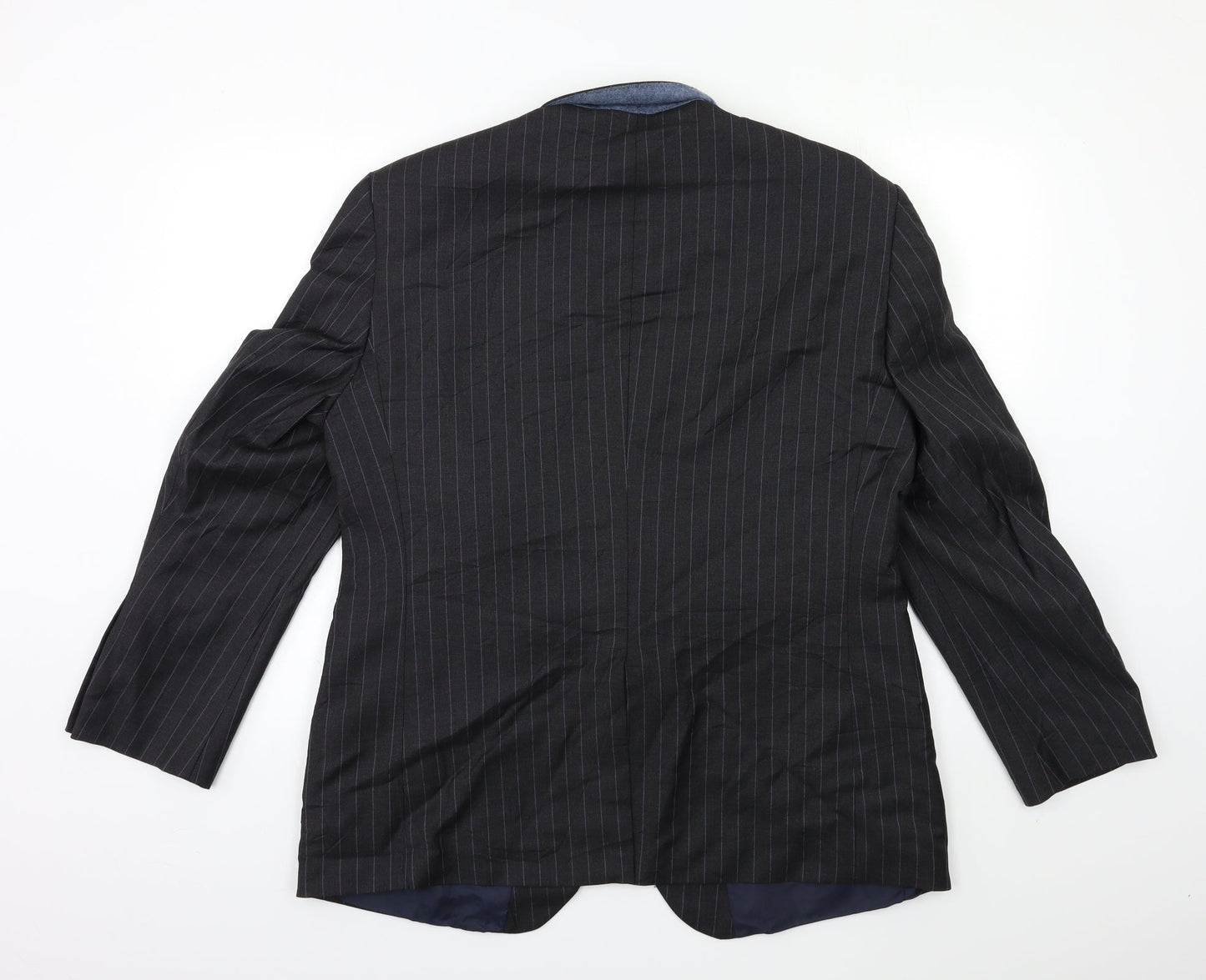 Mens UK Size 44 Impressions Regular Grey Suit Jacket