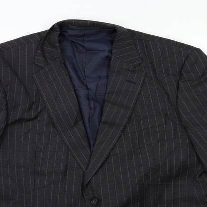 Mens UK Size 44 Impressions Regular Grey Suit Jacket