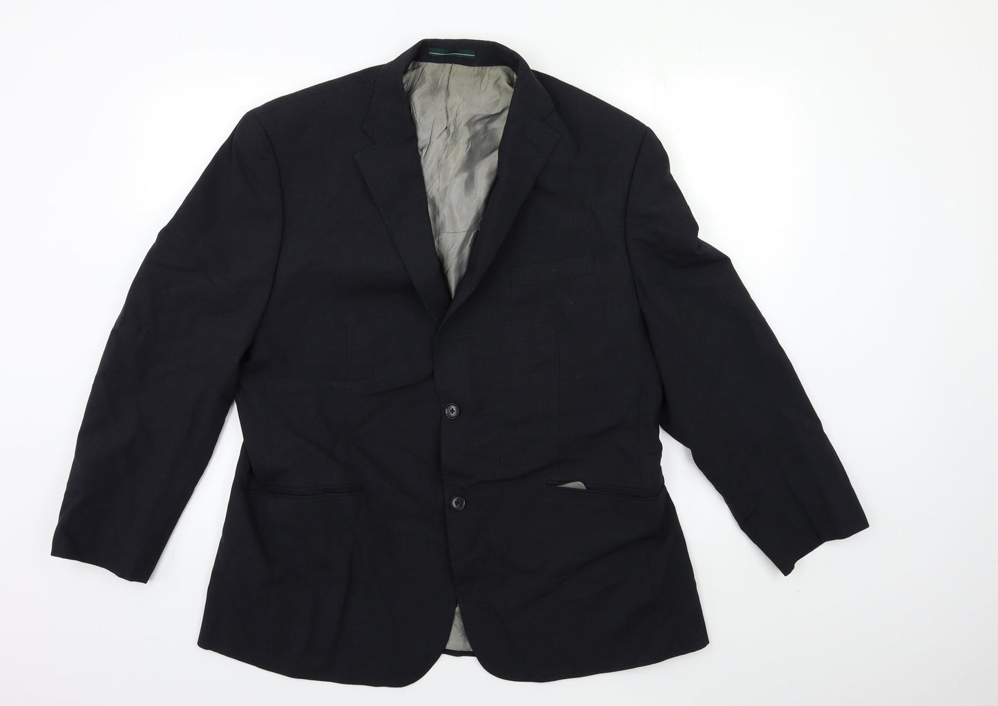 Mens UK Size 42 GREENWOOD Regular Blue Suit Jacket