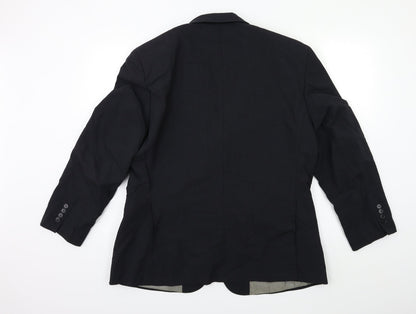 Mens UK Size 42 GREENWOOD Regular Blue Suit Jacket