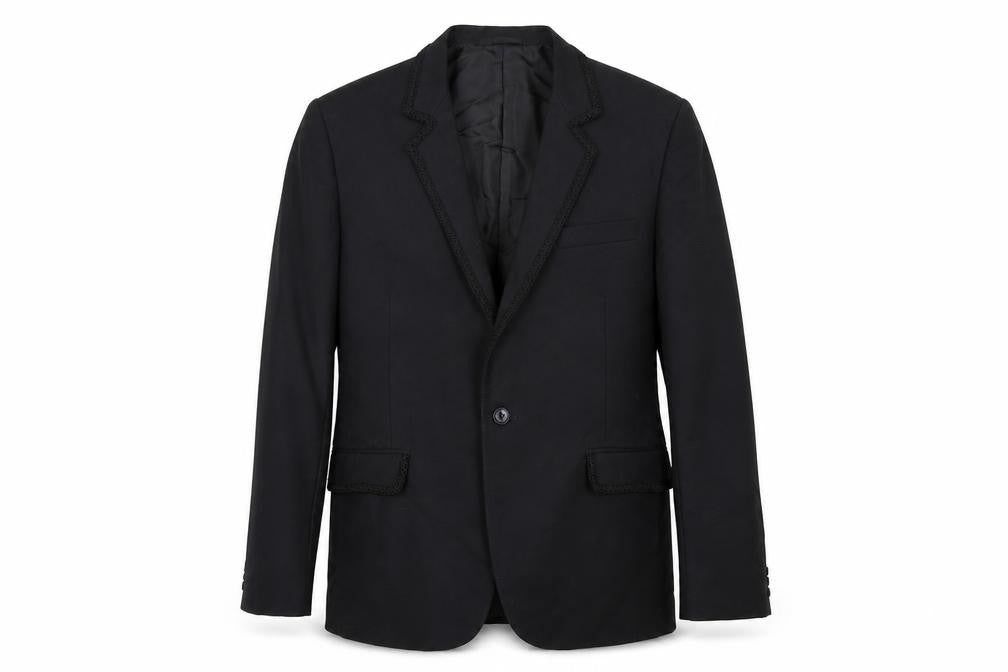 Mens UK Size 40 Preworn Regular Black Suit Jacket