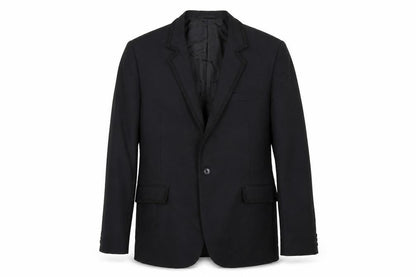 Mens UK Size 40 Preworn Regular Black Suit Jacket