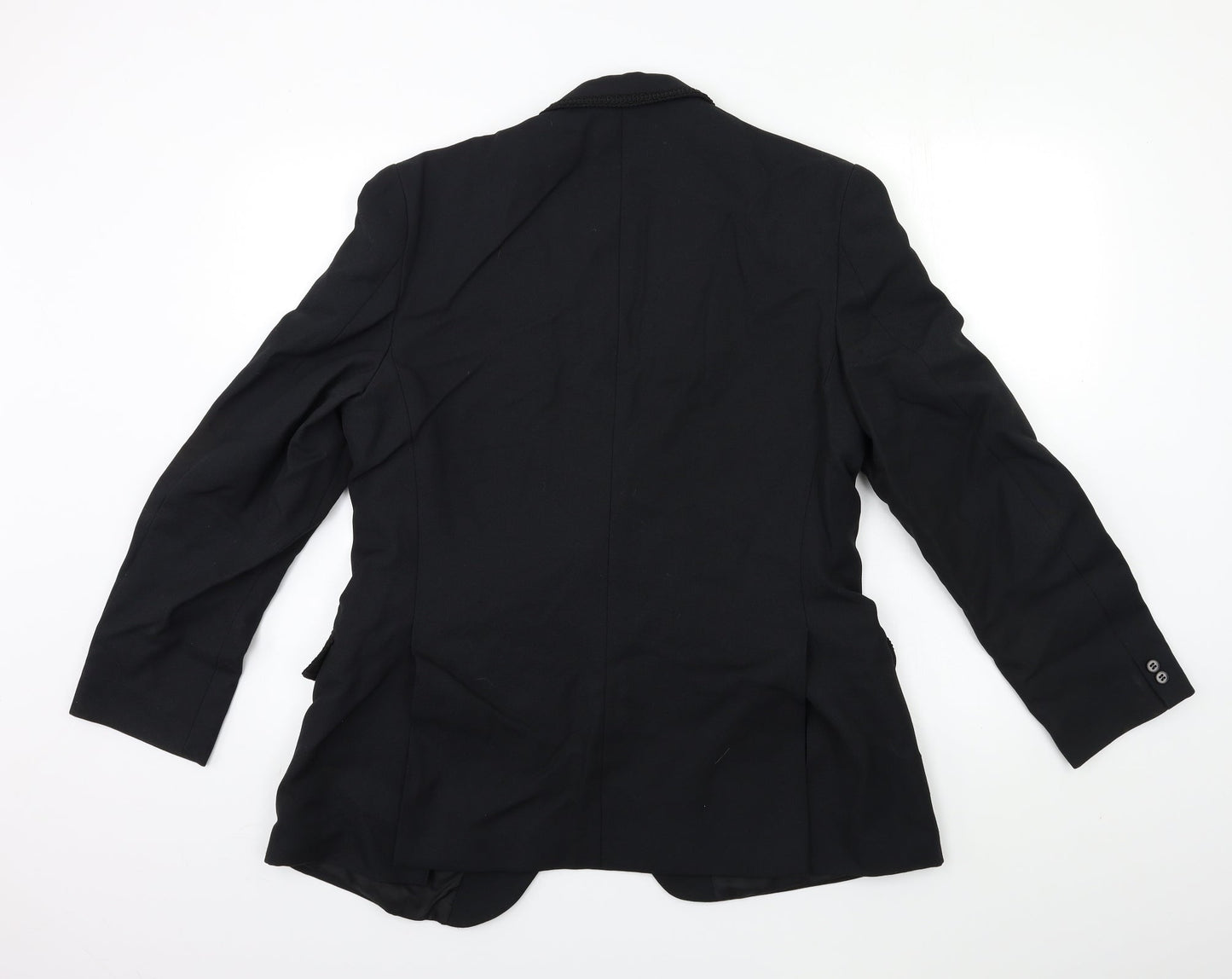 Mens UK Size 40 Preworn Regular Black Suit Jacket