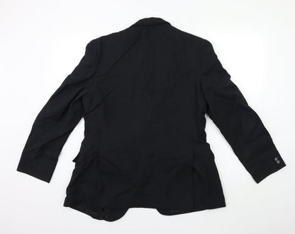 Mens UK Size 40 Preworn Regular Black Suit Jacket
