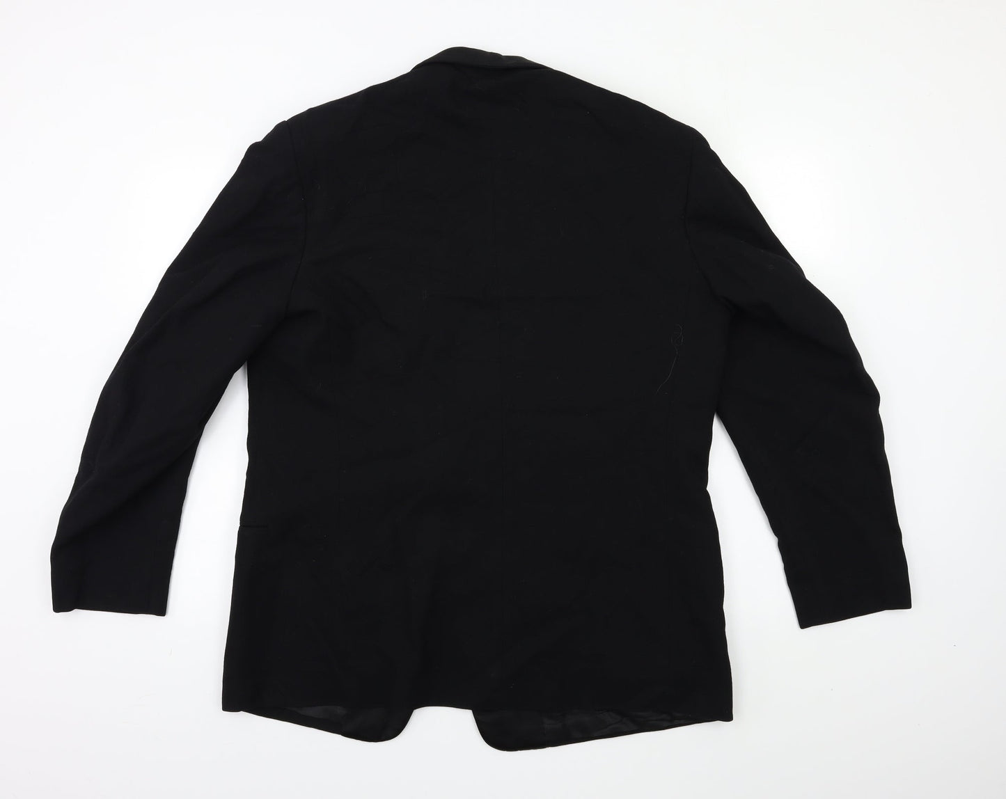 Mens UK Size 42 Preworn Regular Black Suit Jacket