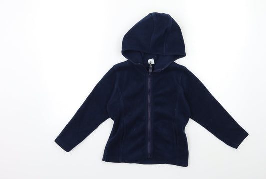 Adams Boys Blue  Flannel Jacket  Size 5 Years