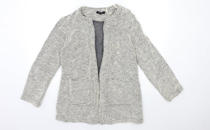 Womens UK Size 10 New Look Grey Jacket