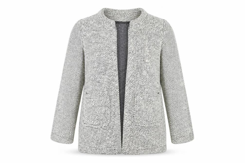 Womens UK Size 10 New Look Grey Jacket