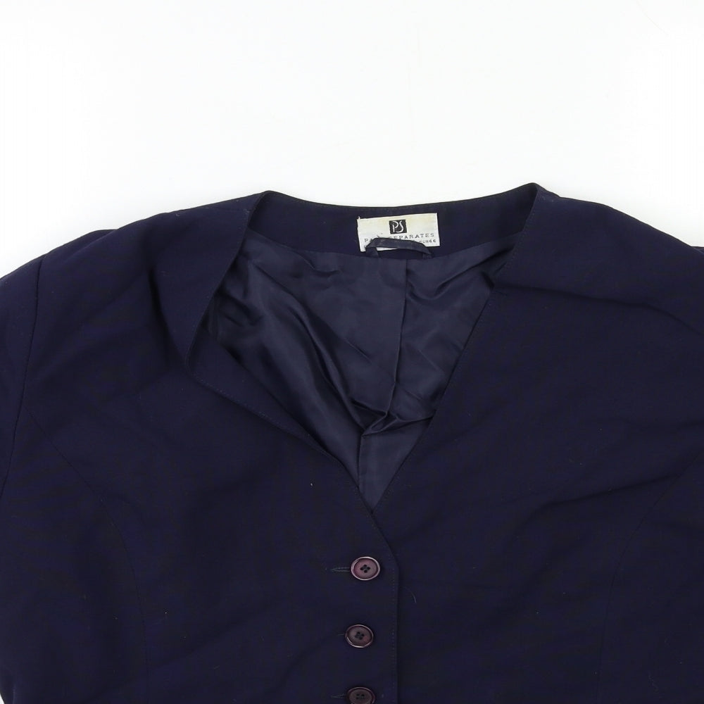 Womens UK Size 16 Paul Seperates Blue Jacket