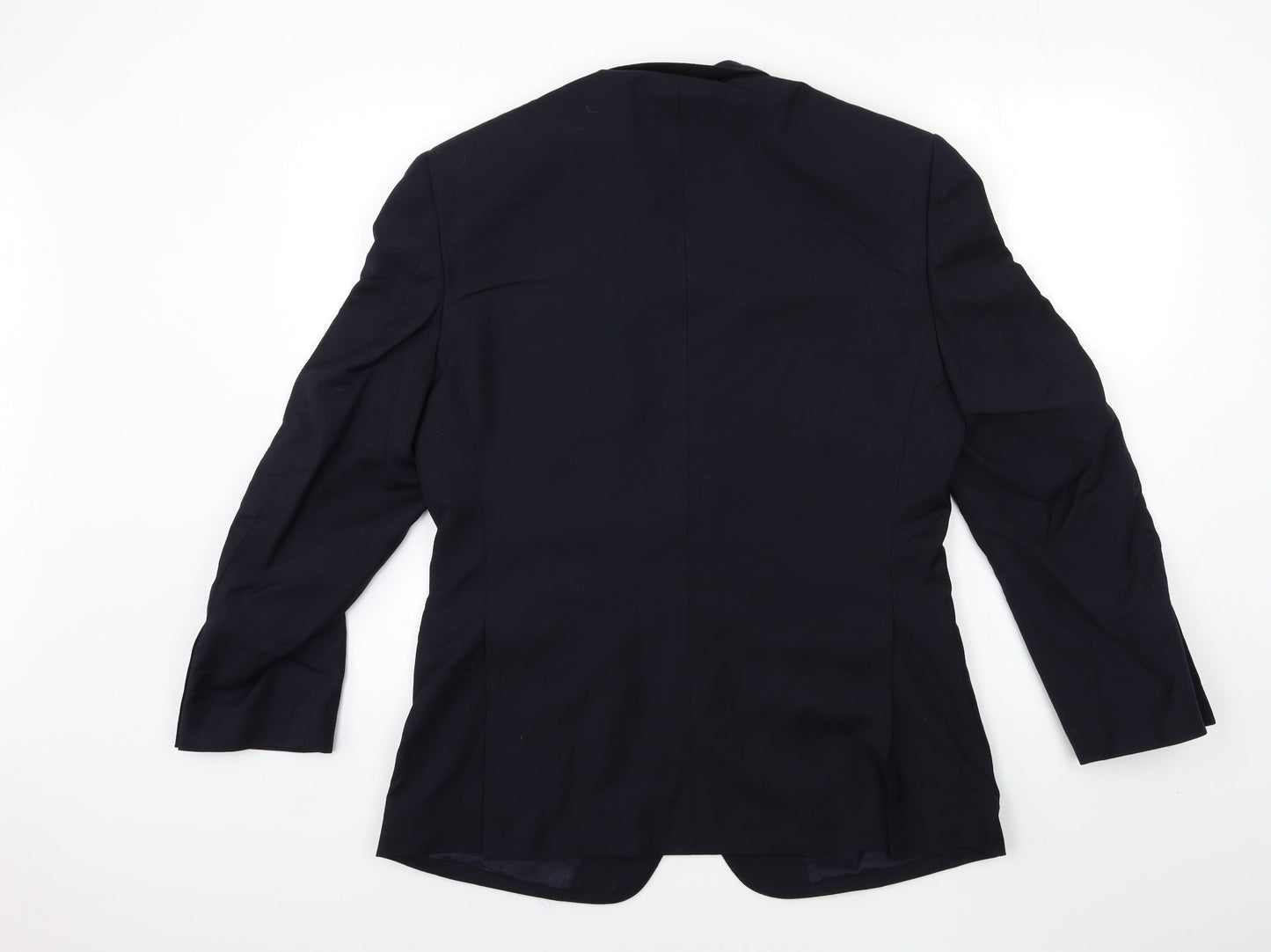 Mens UK Size 38 Marks and Spencer Regular Blue Suit Jacket