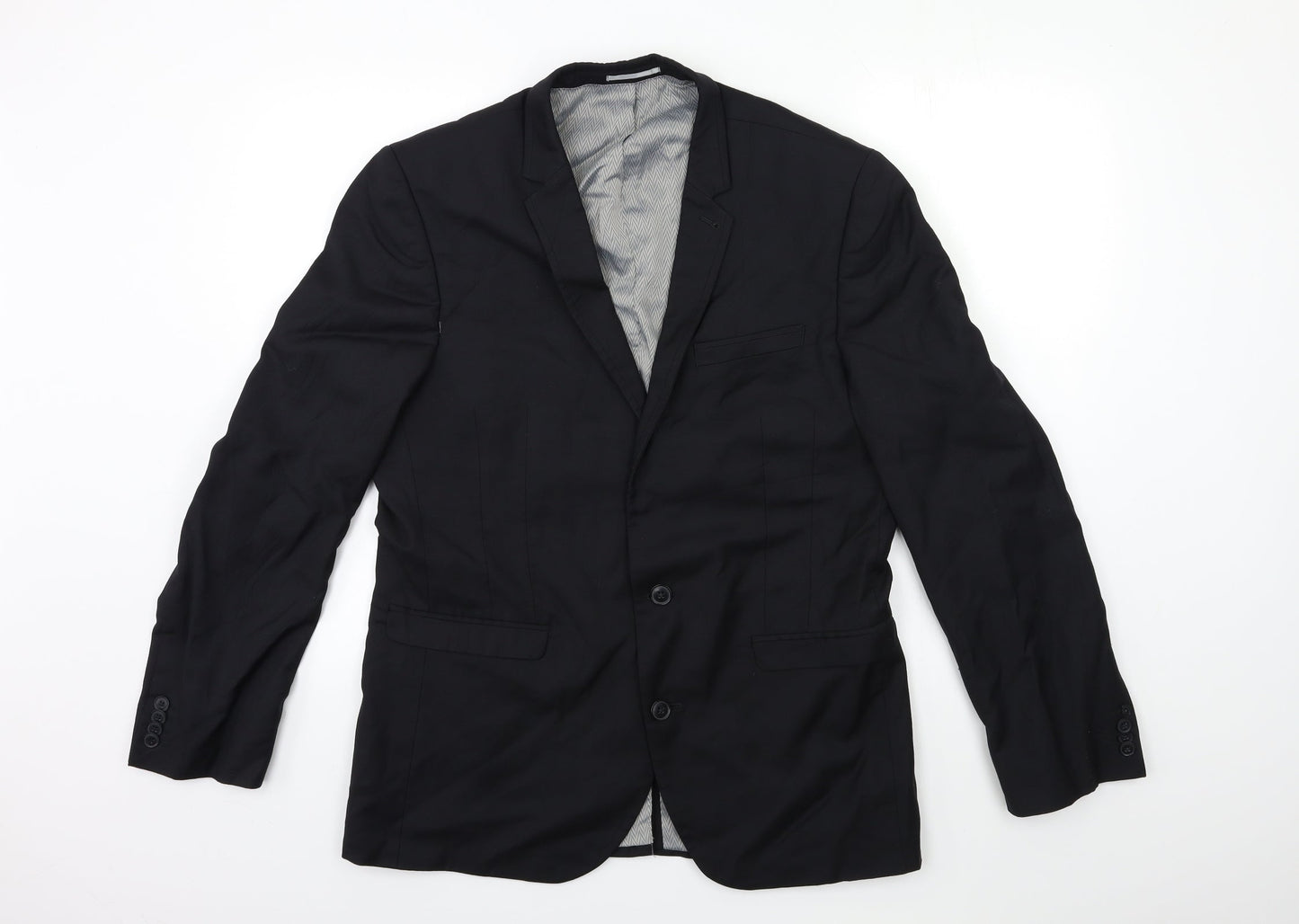 Mens UK Size 42 NEXT Regular Blue Suit Jacket