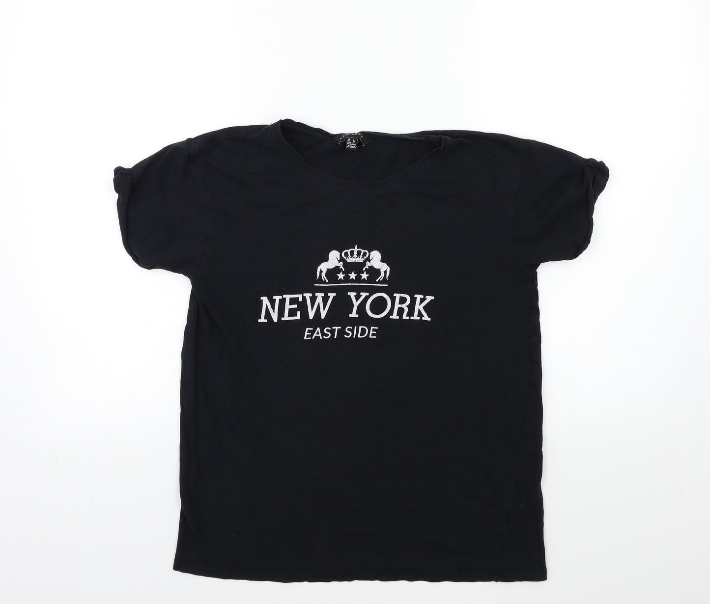 Womens UK Size 6 New Look Black Basic
