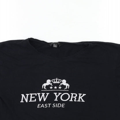 Womens UK Size 6 New Look Black Basic