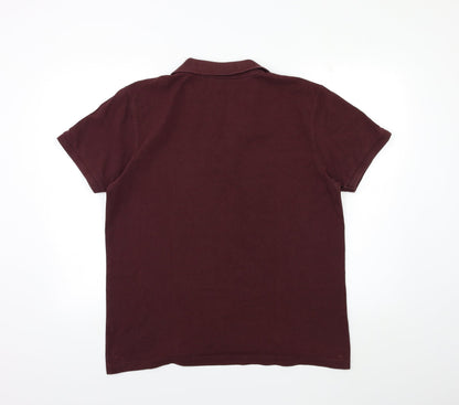 Preworn Mens Brown    Polo Size L
