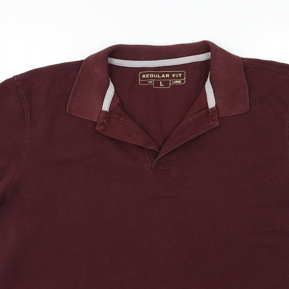 Preworn Mens Brown    Polo Size L