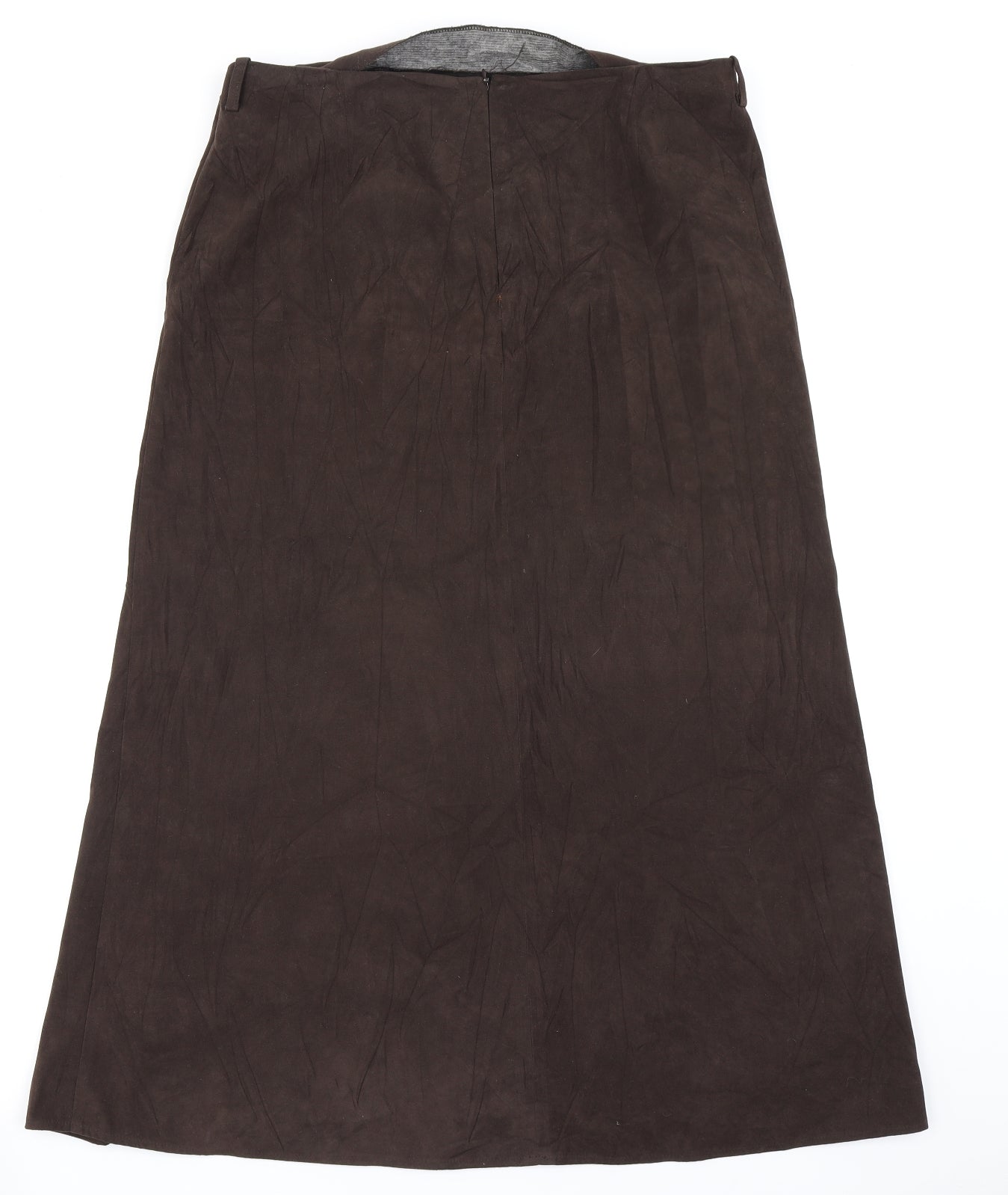 BHS Womens Brown   Flare Skirt Size 14