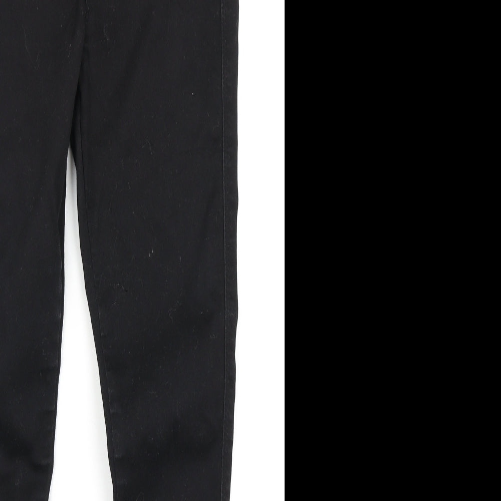 V Womens Black  Denim Jegging Jeans Size 10 L27 in