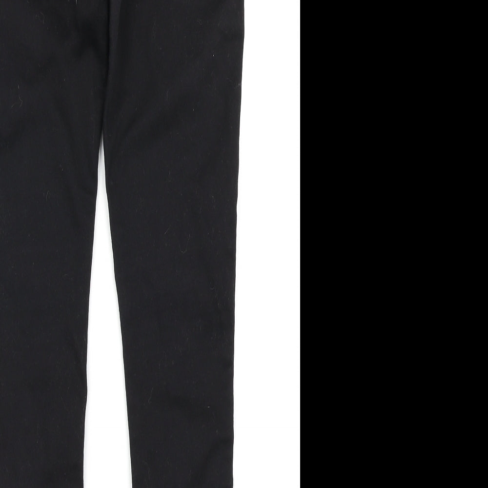 V Womens Black  Denim Jegging Jeans Size 10 L27 in