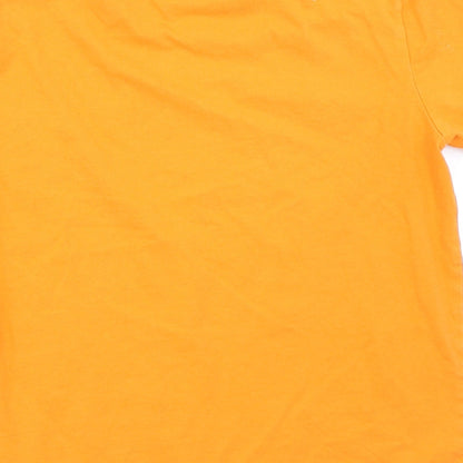 FOREVER 21 Womens Orange   Cropped T-Shirt Size M