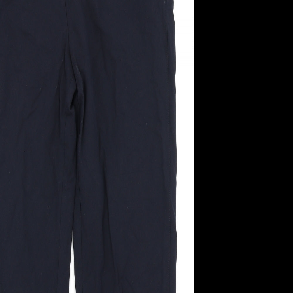 M&S Collection Womens Blue   Trousers  Size 14 L26 in