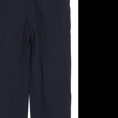 M&S Collection Womens Blue   Trousers  Size 14 L26 in