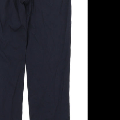 M&S Collection Womens Blue   Trousers  Size 14 L26 in