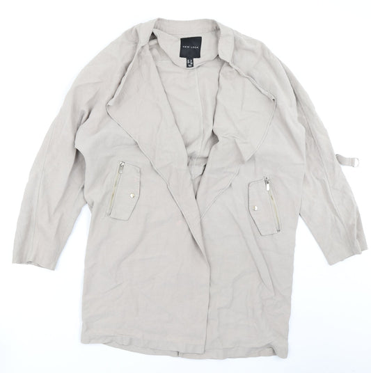 New Look Womens Beige   Jacket  Size 10