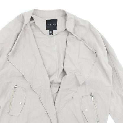 New Look Womens Beige   Jacket  Size 10