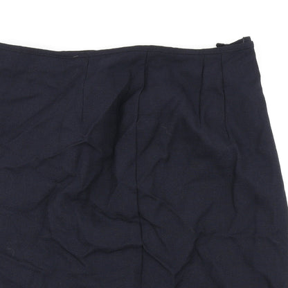 Marks & Spencer Womens Blue   Straight & Pencil Skirt Size 18