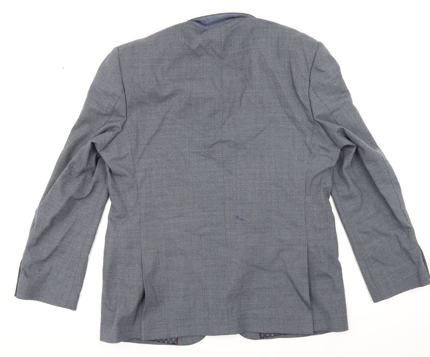 Mens UK Size 42 M&S Regular Blue Suit Jacket