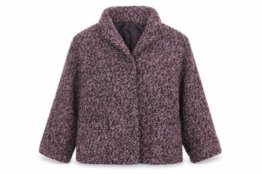 Womens UK Size 14 Style by EWM Pink Overcoat