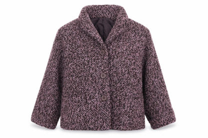 Womens UK Size 14 Style by EWM Pink Overcoat