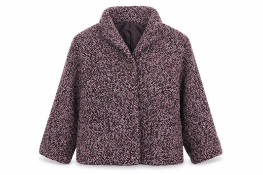 Womens UK Size 14 Style by EWM Pink Overcoat