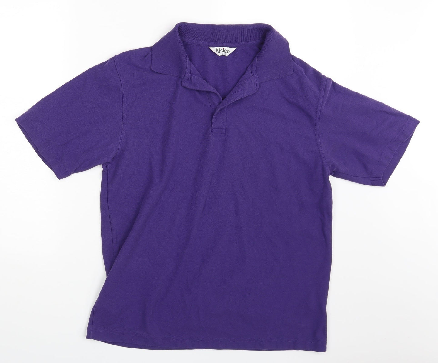 Alisco Mens Purple    Polo Size L