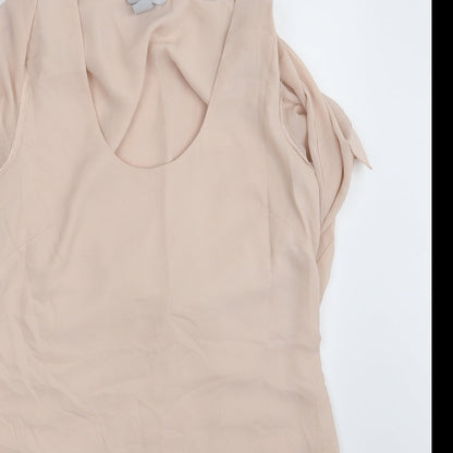 Womens UK Size 10 H&M Pink Basic Blouse