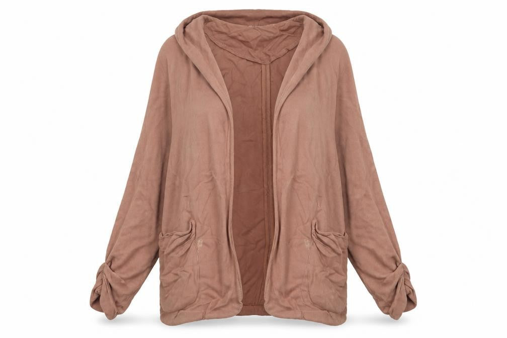 Womens UK Size 14 New Look Brown Cardigan Jumper